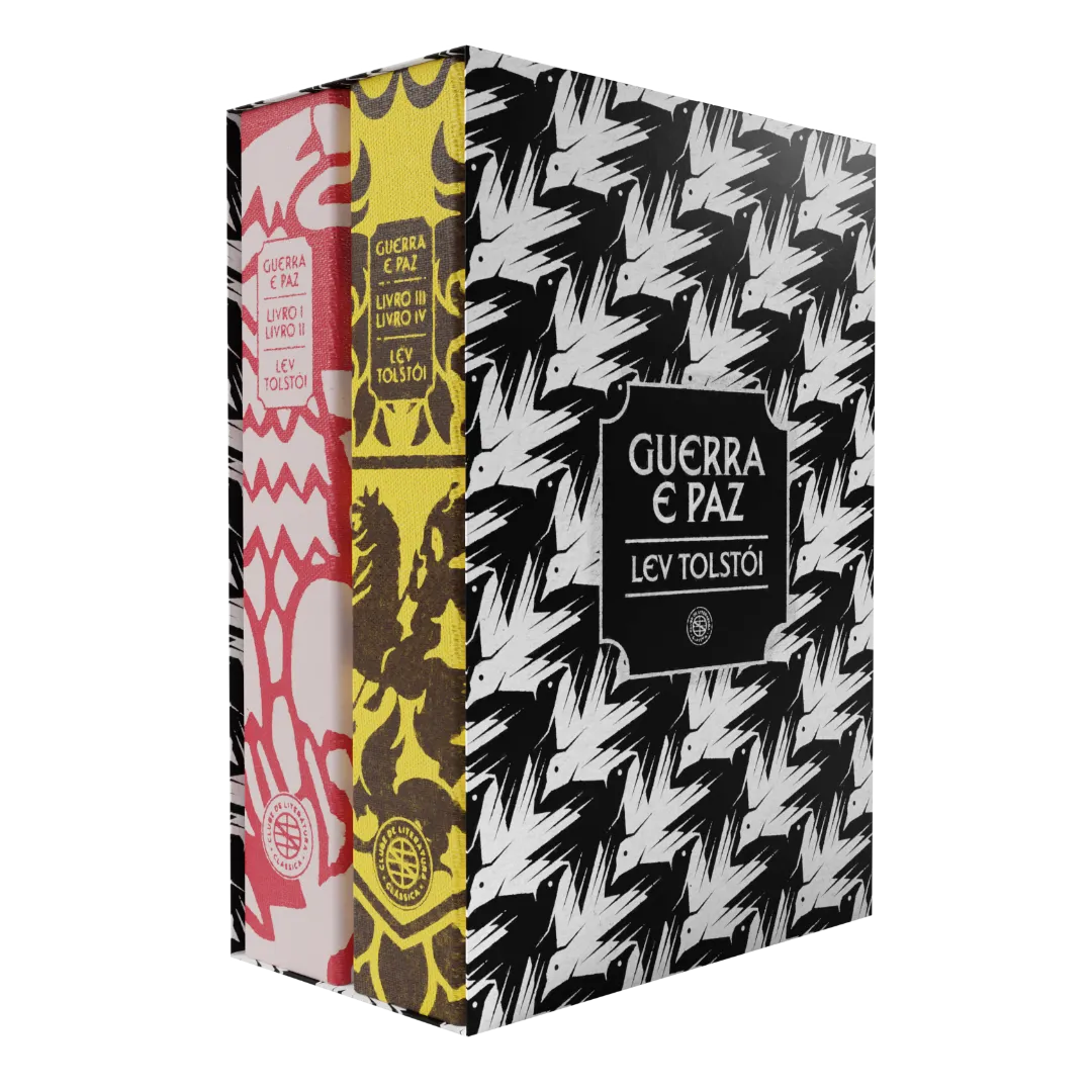 Livros do box Guerra e Paz